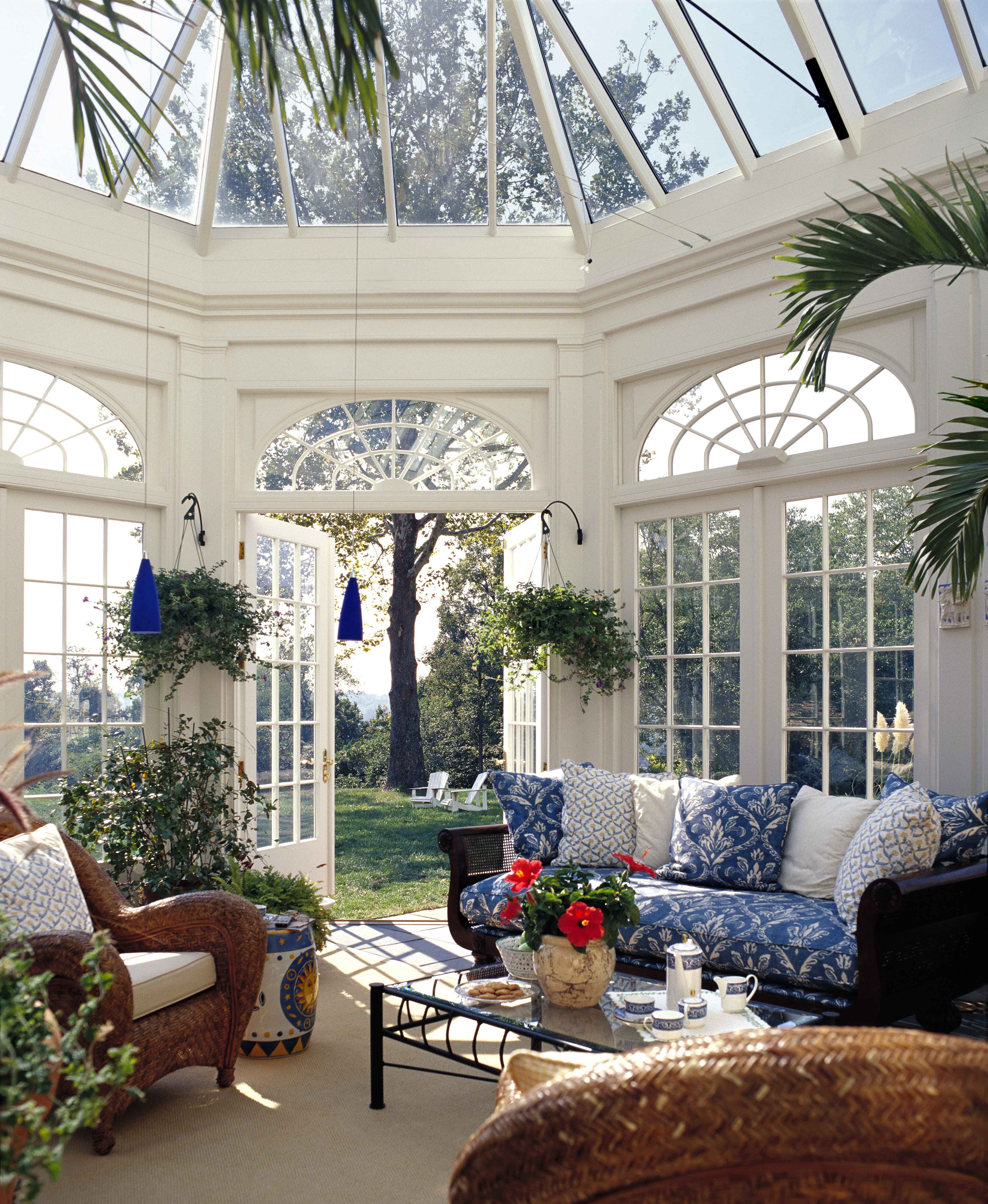 residential conservatory | interior skylight view