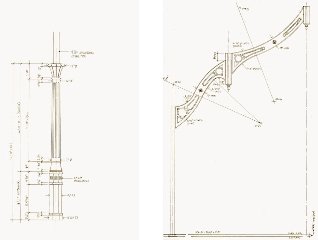 steel conservatories steel and cast iron conservatories drawing detail