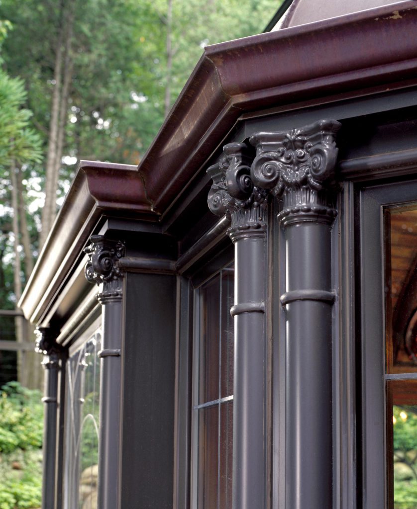 copper conservatory | exterior image small details go a long way