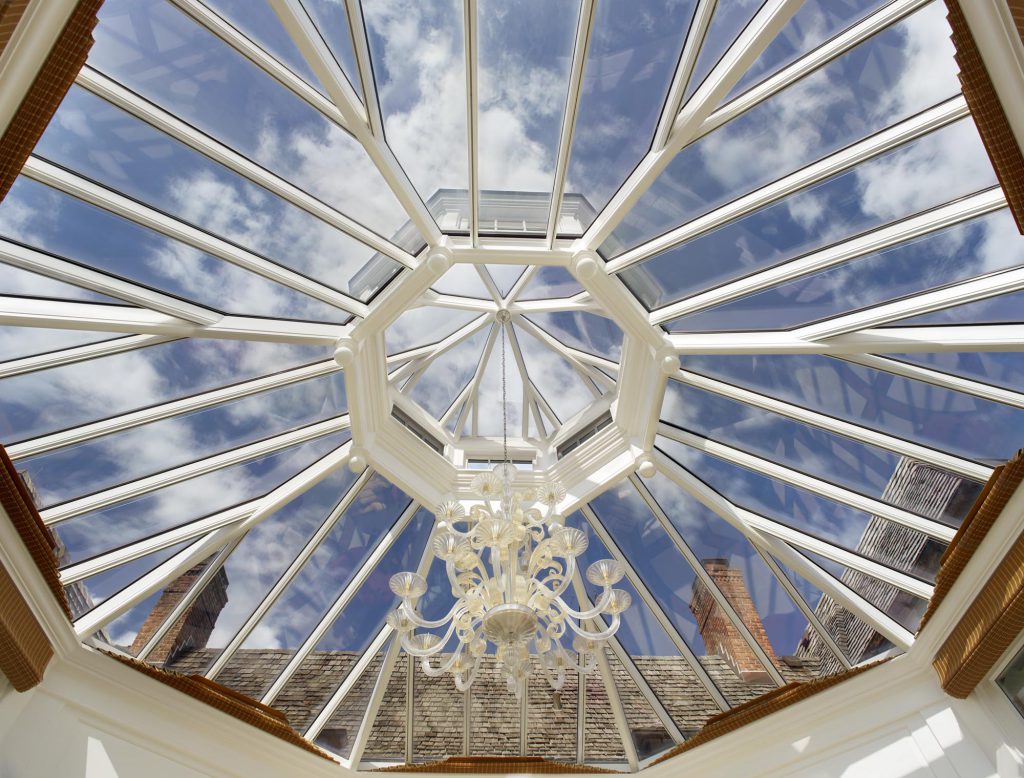 custom glass dome skylights cupolas and lanterns, glass gallery conservatory roof