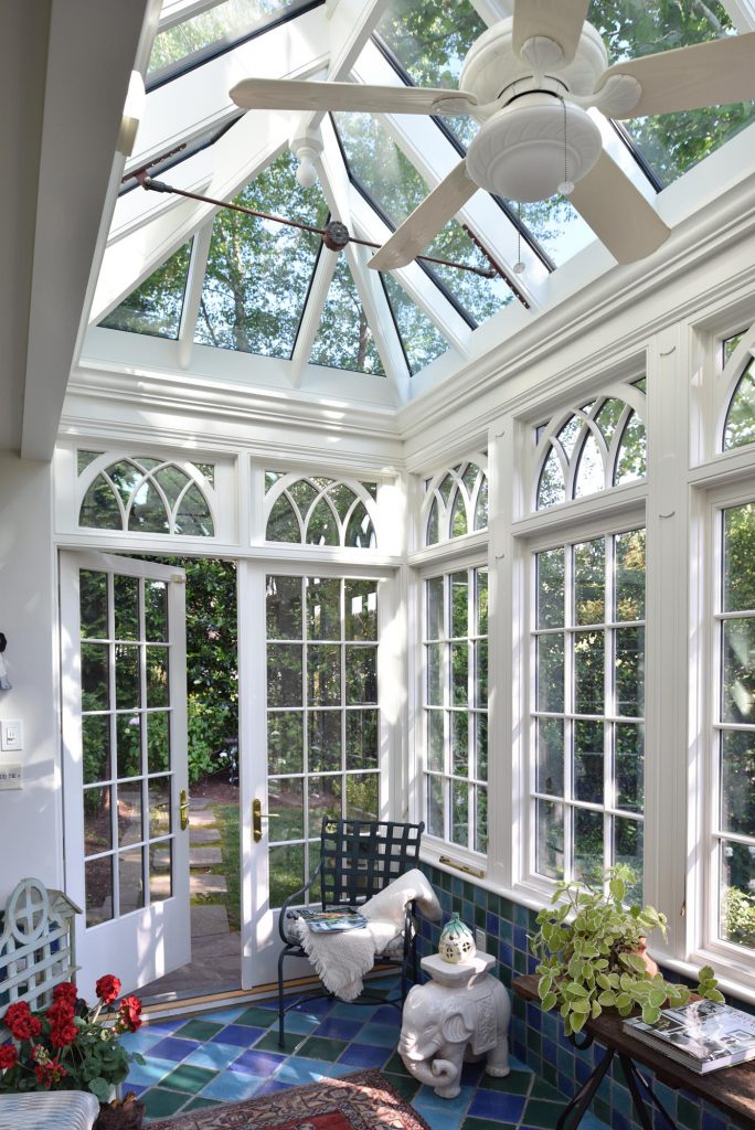 greenhouse conservatory interior glass roof
