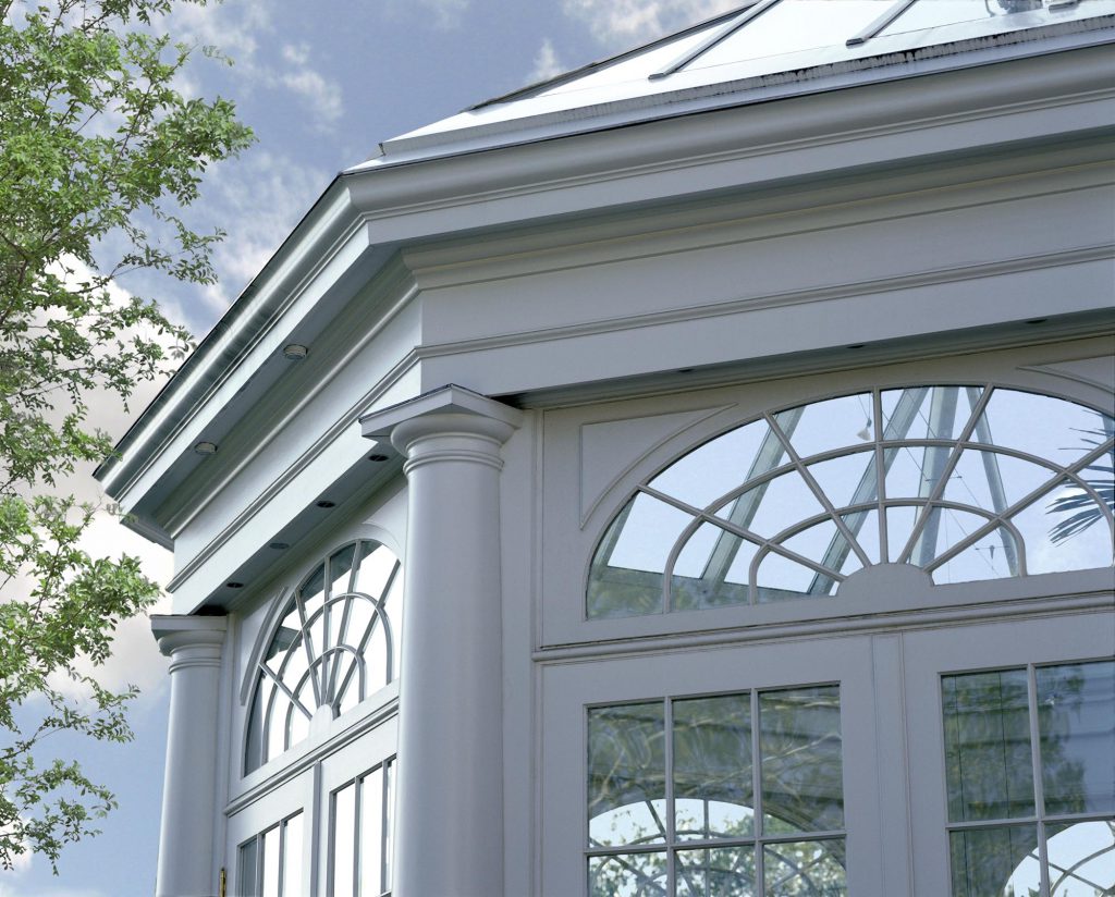 residential conservatory | window details and trim detailing