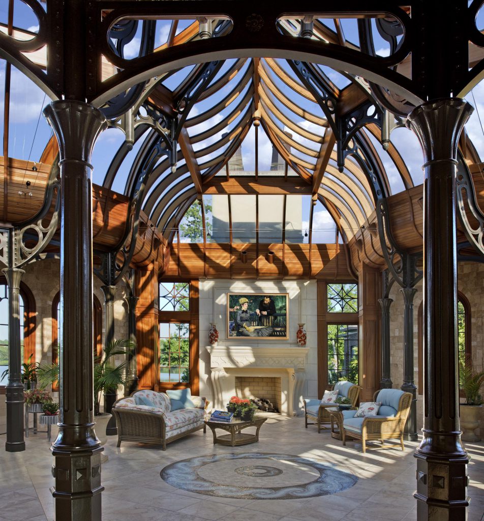 timeless conservatory design | entrance view