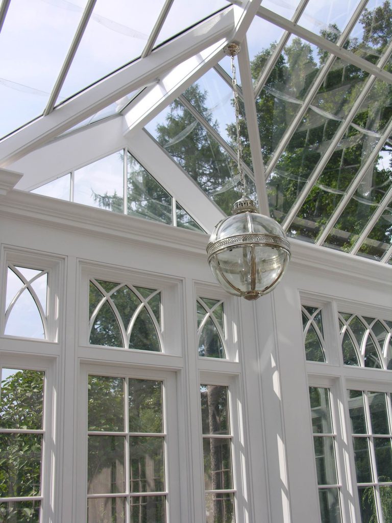 English greenhouses | glass detail and cupola detail | interior