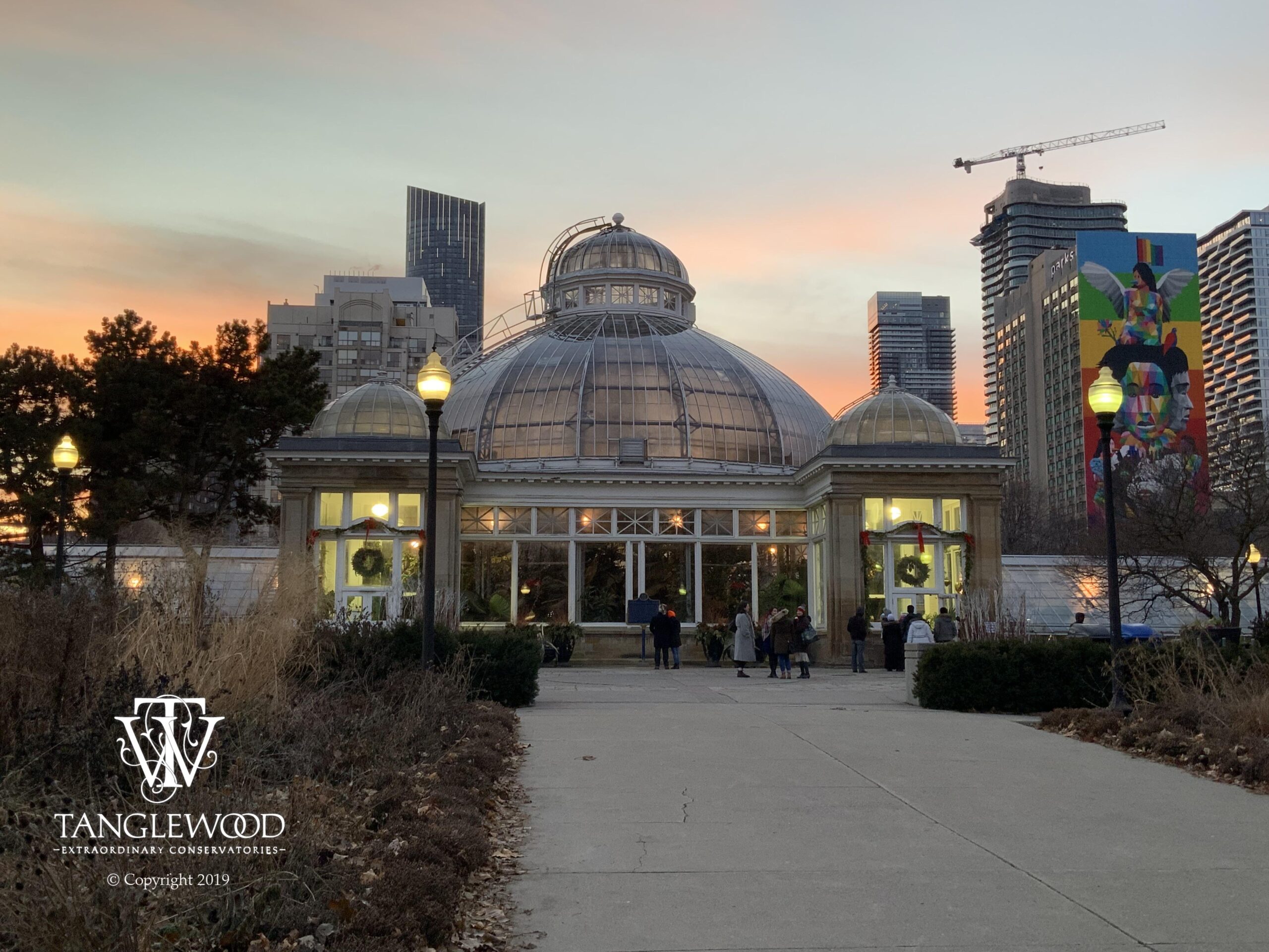 The Great Palm House in Toronto