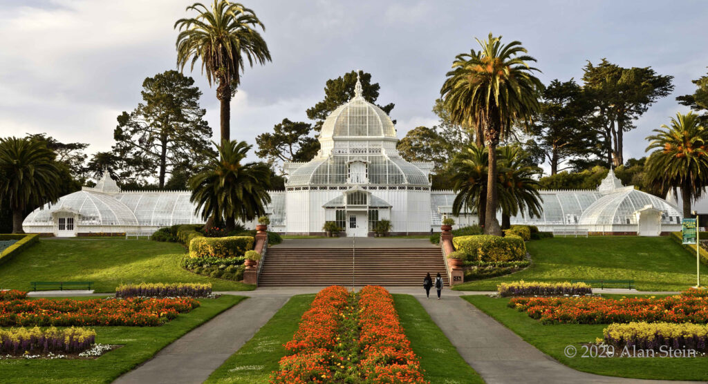 Conservatory of Flowers - Golden Gate Park, 1879- historic conservatories and orangeries