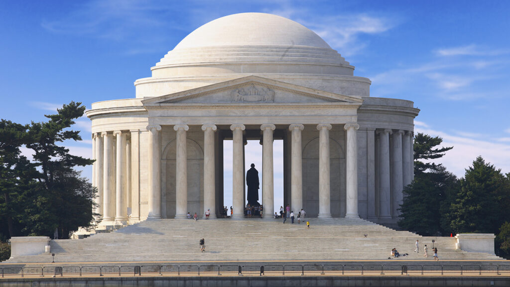 John Russell Pope Design_ Jefferson Memorial in Washington, D.C.