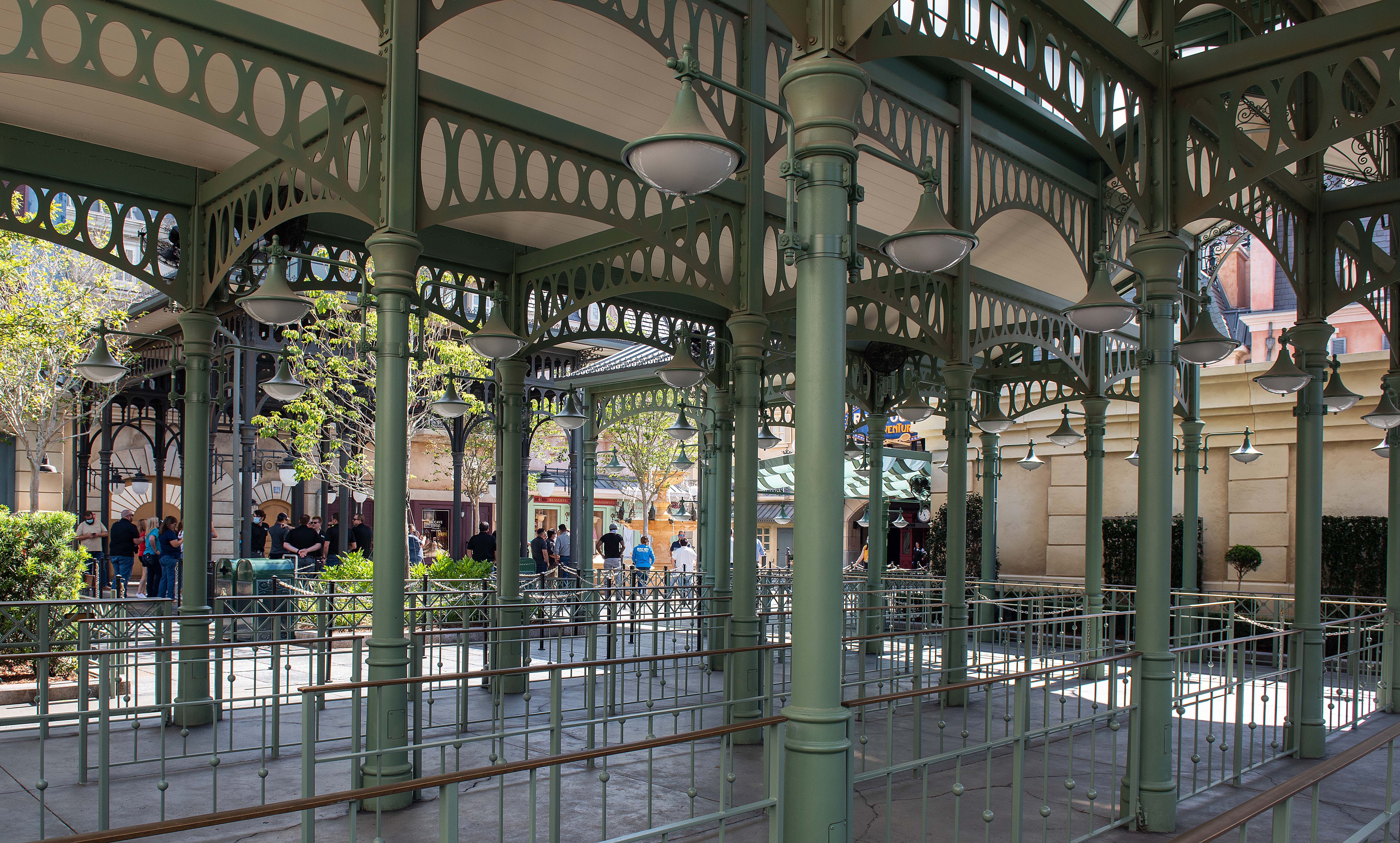 Underneath the Steel Canopies_Walt Disney World