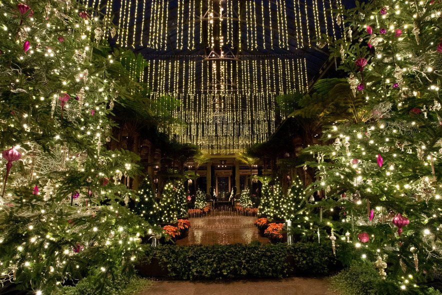 Holiday events at public conservatories_Longwood Gardens