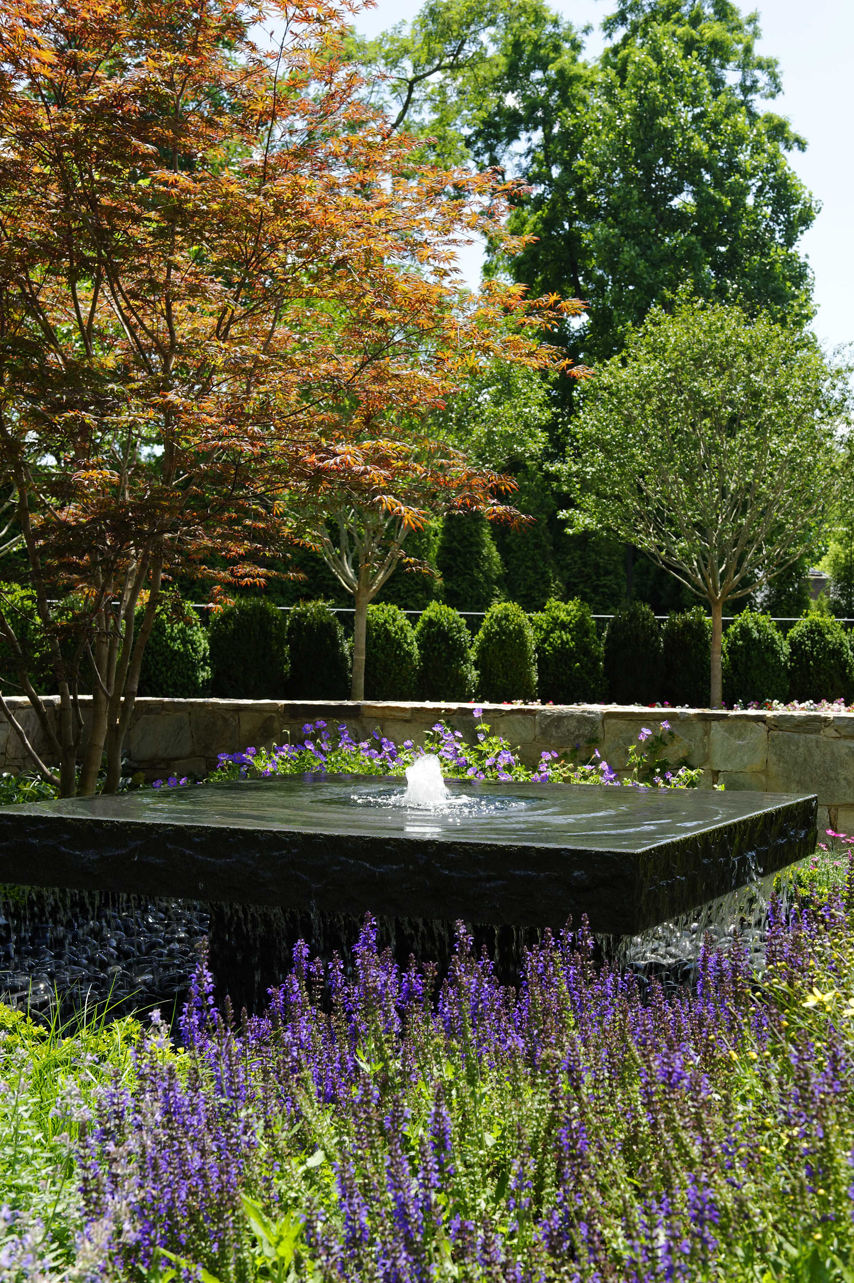 Bullock exterior garden