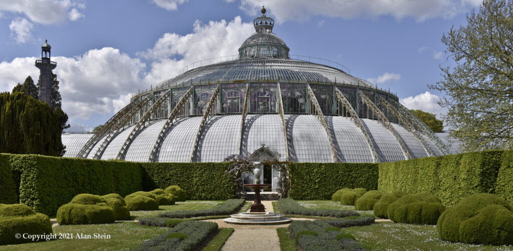 The Royal Greenhouse of Laeken in BELGIUM - Conservatory