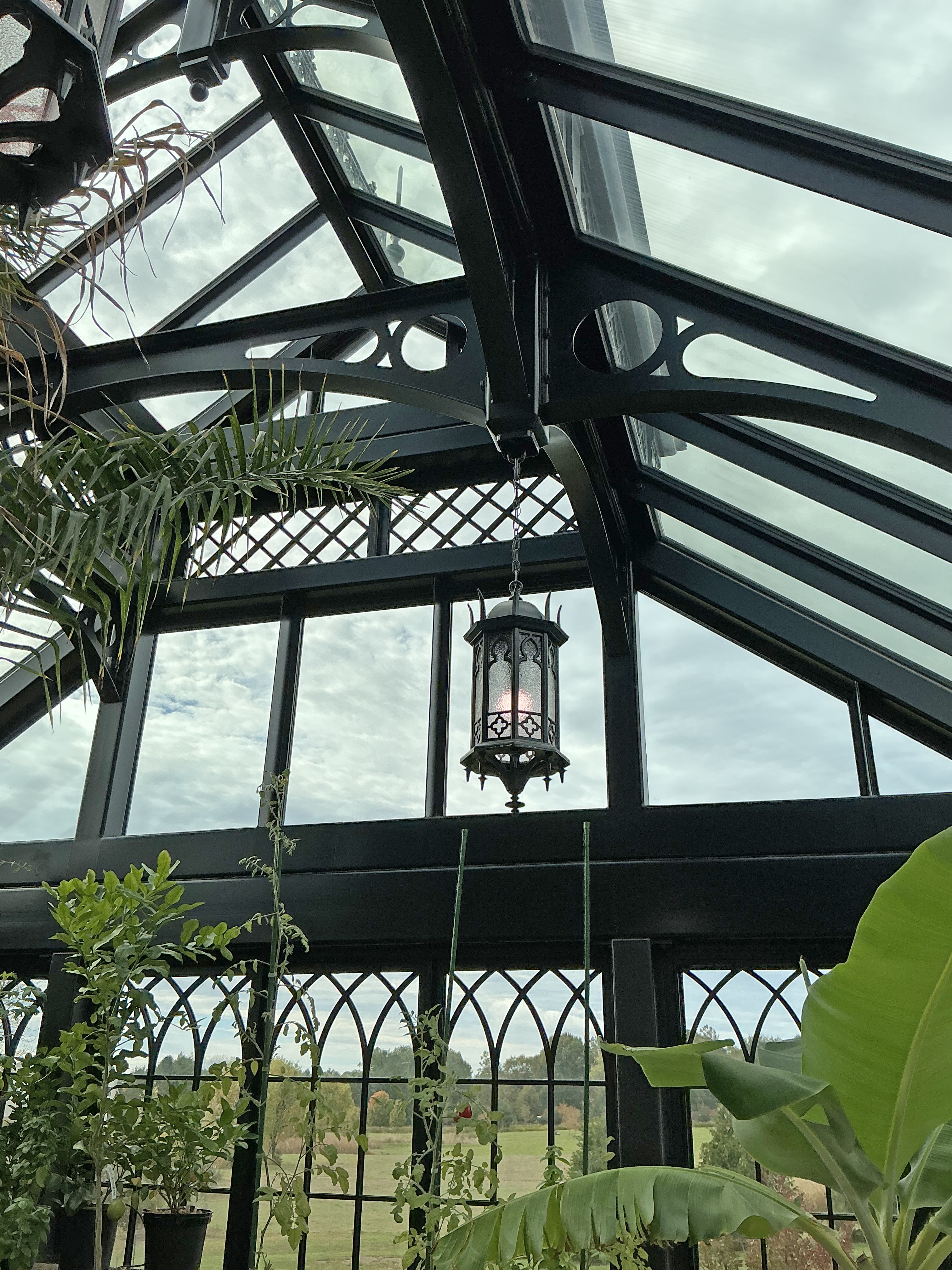 Steel Potting Palace: Custom Steel Greenhouse Interior Fixtures by Tanglewood Conservatories