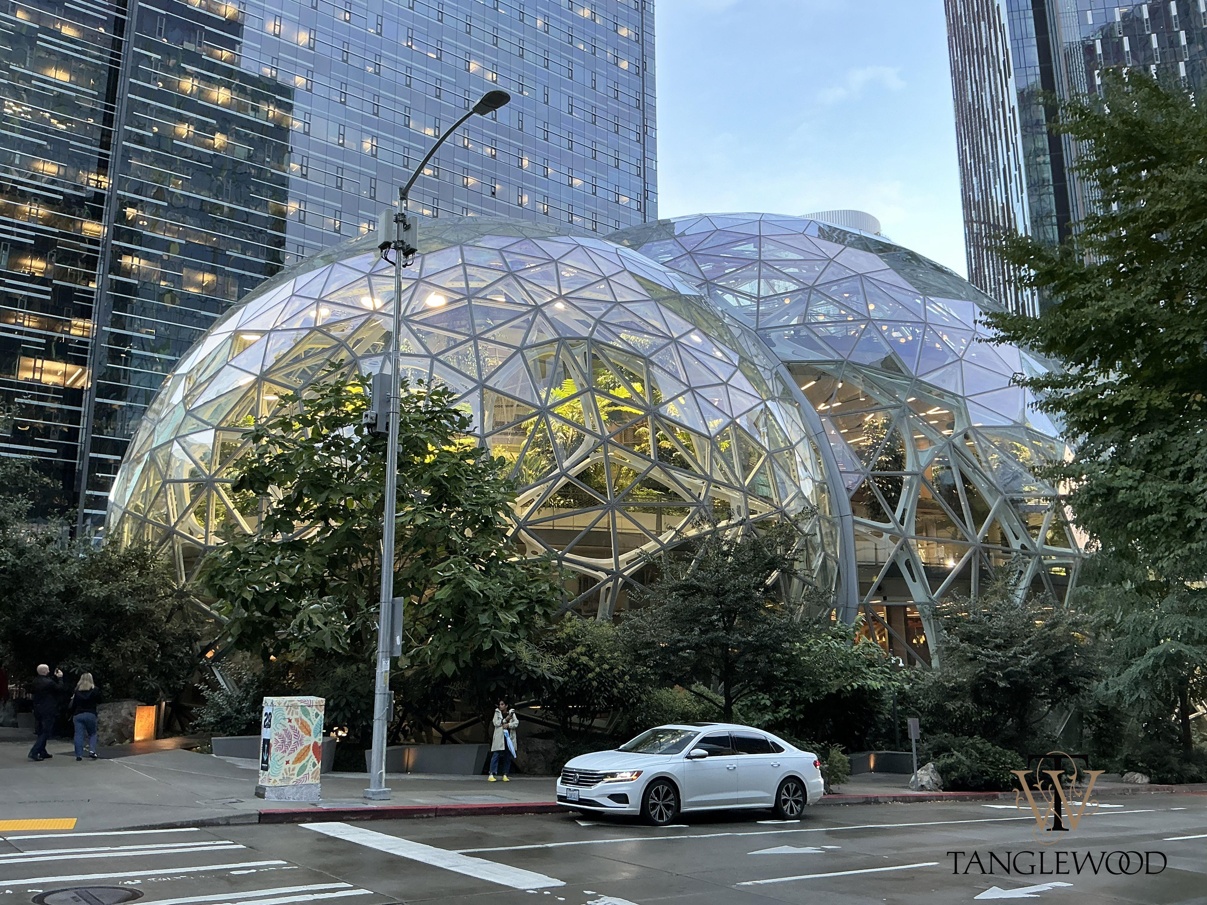 Amazon Spheres_Conservatories_Photography Alan Stein, Tanglewood Conservatories