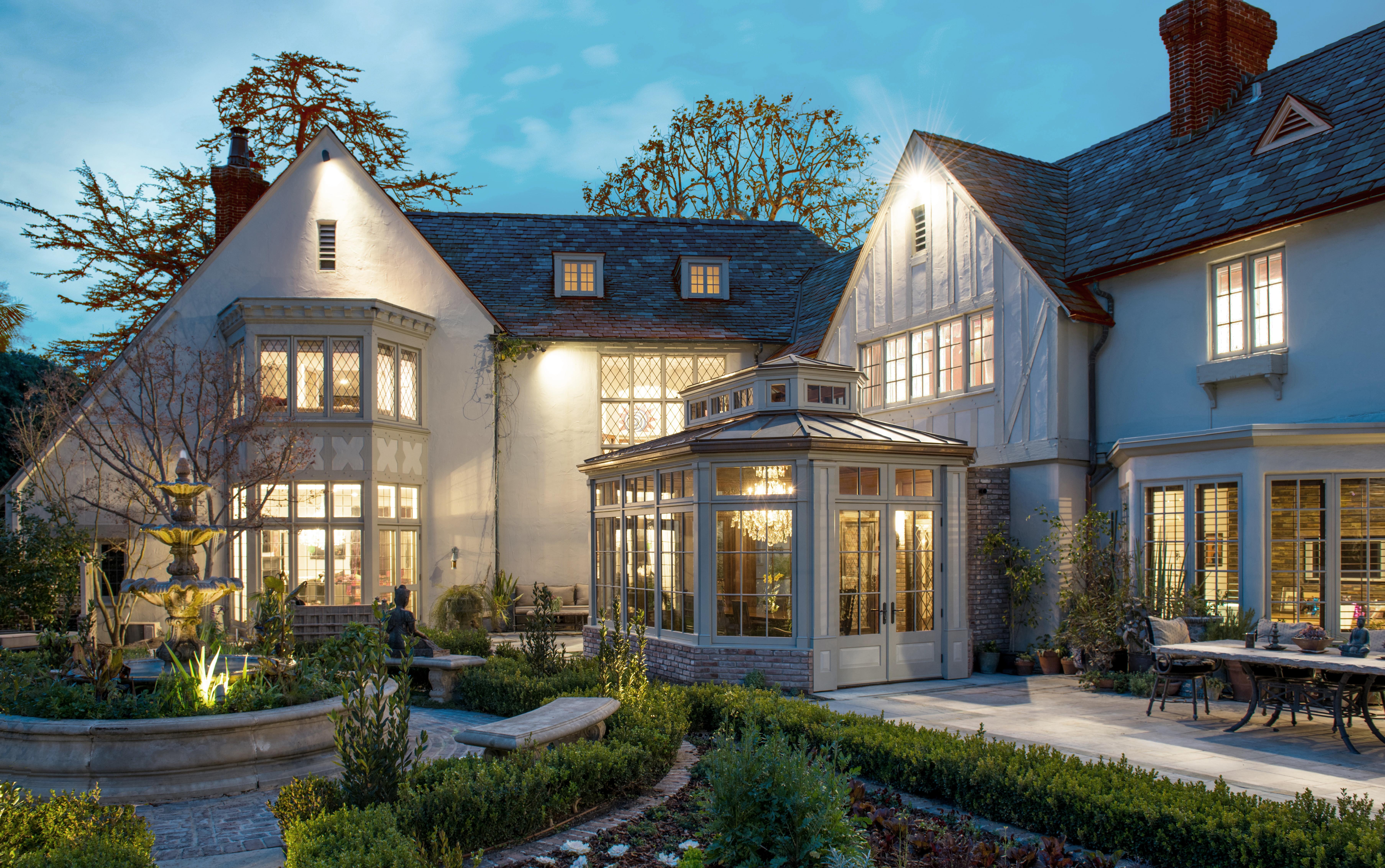 Custom wood conservatory_california